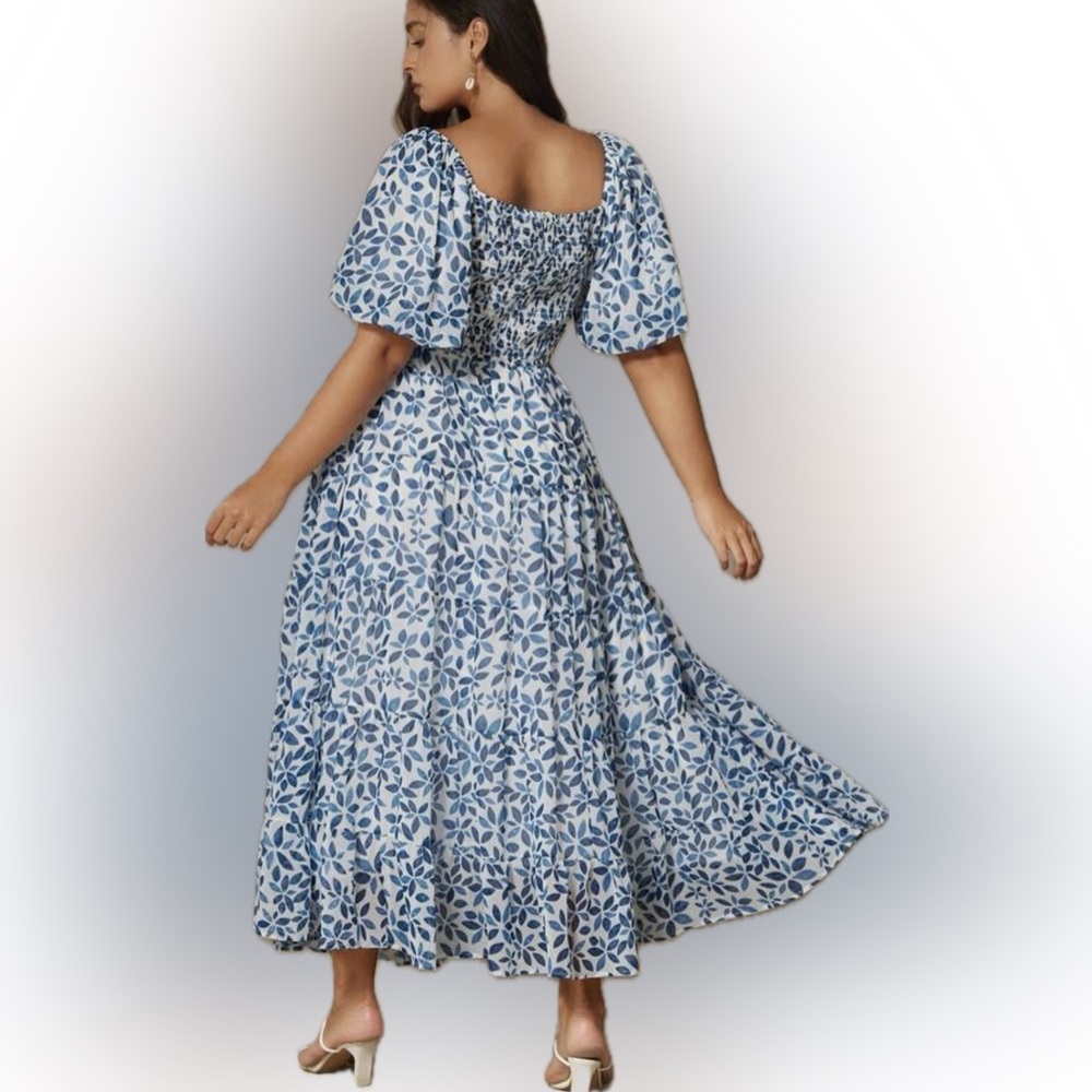 🩵 PLUS Floral Dress 🩵 - Picture 2 of 7
